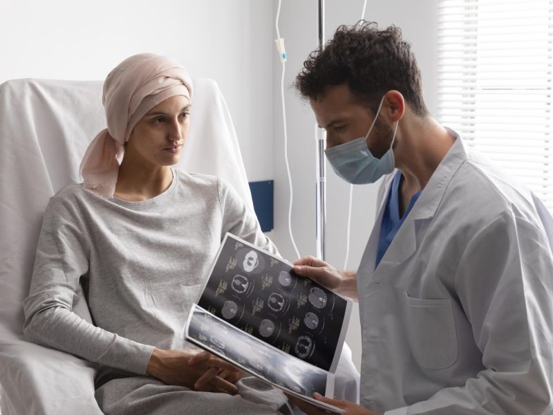 Intervenciones de salud en pacientes con cáncer de cabeza y cuello